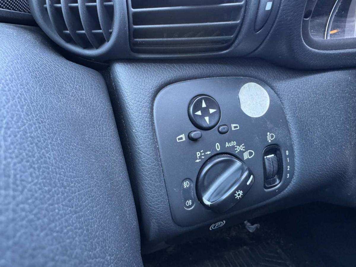 Mercedes Sportcoupe CL203 original Au&szlig;enspiegel rechts elektrisch verstellbar 744 Brillantsilber Bj.2003